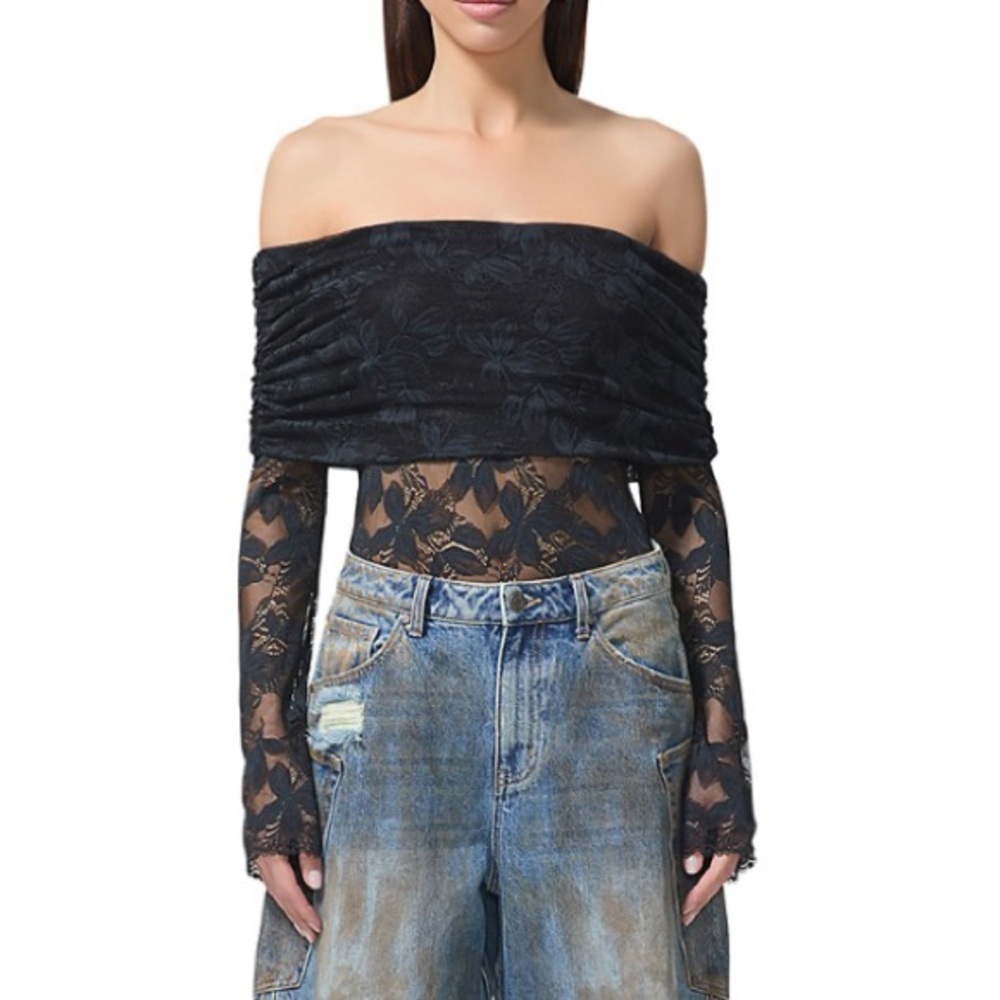 Black Lace Bodysuit